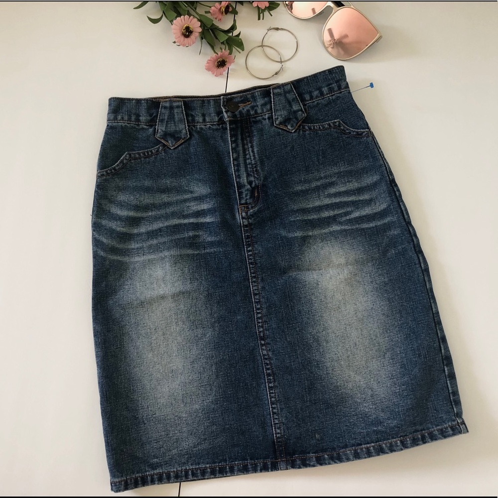 DENIM SKIRT